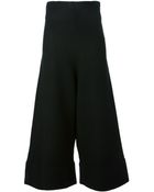 Acne Studios Wide Leg Trousers - Lyst