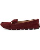 Michael Kors Shane Suede Loafer - Lyst
