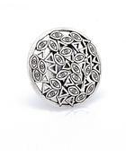 Low Luv By Erin Wasson Evil Eye Cut Out Dome Ring - Lyst