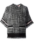 MSGM Tweed Top - Lyst
