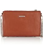 Rebecca Minkoff Mini 5 Zip Leather Shoulder Bag - Lyst