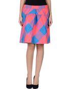 Marc By Marc Jacobs Knee Length Skirt - Lyst