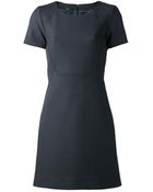 Jil Sander Navy Clean Dress - Lyst