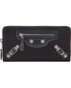 Balenciaga Giant Continental Zip-Around Wallet - Lyst