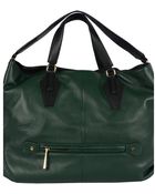 Halston Convertible Hobo Pebble Handbag - Lyst