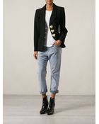 Yves Saint Laurent Vintage Heart Fitted Jacket - Lyst