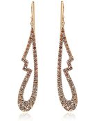 Fabrizio Riva Cognac Earrings - Lyst