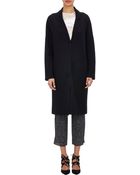 Nina Ricci Brushed Melton Cardigan Coat - Lyst