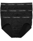 Calvin Klein Mens Cotton Stretch Hip Briefs 3pack - Lyst
