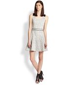 Marc By Marc Jacobs Heather Leopard Stretch Jacquard Dress - Lyst