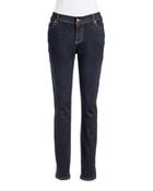 Two By Vince Camuto Dark-Washed Skinny Jeans - Lyst