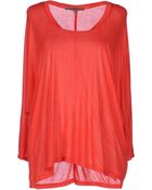 Halston Heritage T-Shirt - Lyst