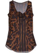 Alexander McQueen Top - Lyst