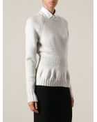 Nina Ricci Flared Sweater - Lyst