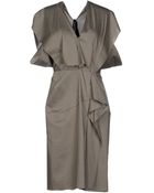 Roland Mouret Kneelength Dress - Lyst