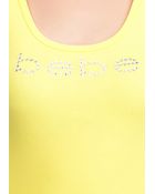 Bebe Ribbed Tank - Lyst