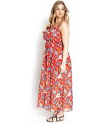 Forever 21 Garden Goddess Maxi Dress - Lyst