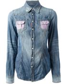 DSquared2 Denim Shirt - Lyst