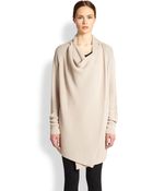 Tess Giberson Garterstitch Knit Coat - Lyst