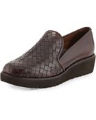 Sesto Meucci Allix Woven Slip-On Loafer - Lyst