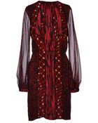 Diane von Furstenberg Short Dress - Lyst