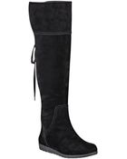 Nine West Daring To The Knee Boots - Lyst