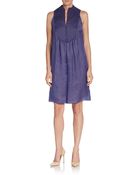 Giorgio Armani Short Silk Jumpsuit - Lyst