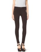 Michael Kors Zip-Seamed Ponte Pants - Lyst