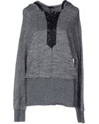 Pinko Hooded Sweatshirt - Lyst