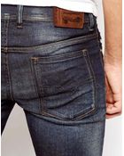 Diesel Jeans Sleenker 827K Skinny Fit - Lyst