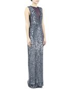 Nicole Miller Daphne Sequin Gown - Lyst