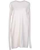 Rick Owens Short Dress - Lyst