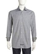 English Laundry Plaid Dress Shirt - Lyst