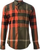 Burberry Brit Checked Shirt - Lyst