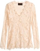 H&M Lace Top - Lyst