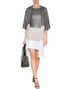 Missoni Metallic Knit Sheath Dress - Lyst