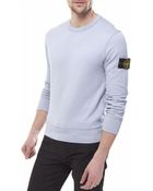 Stone Island Crew Neck Sweatshirt - Lyst