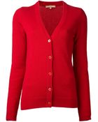 Michael Kors Cotton Cashmere Long Cardigan - Lyst