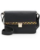 Ivanka Trump Kristen Saffiano Flap Shoulder Bag - Lyst