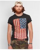 Denim & Supply Ralph Lauren Flag Patch T-Shirt - Lyst