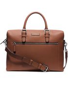 Michael Kors Bryant Large Pebbled-Leather Briefcase - Lyst