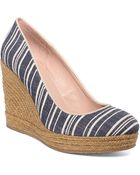 Enzo Angiolini Steffo Platform Espadrille Wedges - Lyst