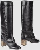 Kenzo High-Heeled Boots - Lyst