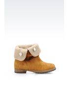 Armani Jeans Suede Ankle Boot - Lyst