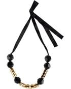 Marni Bead & Metal Self-Tie Necklace - Lyst