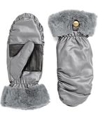 Ugg Ladies Shearling Trimmed Mittens - Lyst