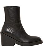Ann Demeulemeester 90Mm Leather Boots - Lyst