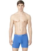 Calvin Klein Lynx Blue Boxer Briefs - Lyst