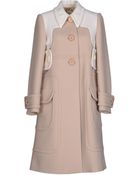 Miu Miu Coat - Lyst