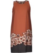 Pf Paola Frani Short Dress - Lyst